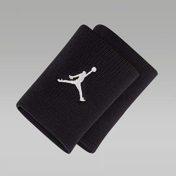 【NIKE耐吉】JORDAN喬丹DRI-FIT黑色運動加長腕帶 復古風護腕 重訓健身舉重健力適用 吸濕排汗透氣 天秤座生日禮物 大學畢業禮物 百元禮品(JKN01010OS/AC4094010)