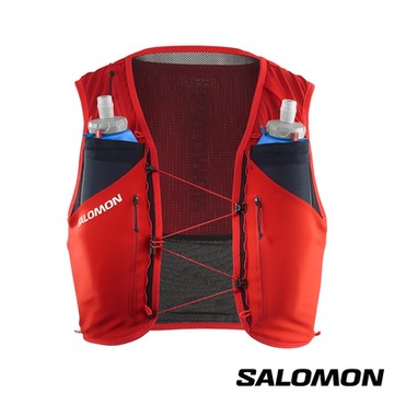 Salomon SENSE PRO 6 水袋背包組 火炬紅/黑