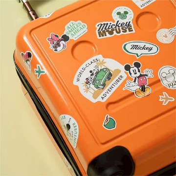 迪士尼旅行行李箱裝飾貼紙套裝 2 張米老鼠設計