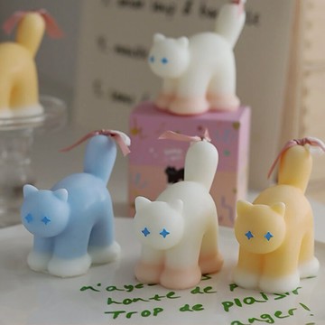 三日內出貨❤️愛心公益【幸福狗流浪中途協會】5A級香薰小丑貓蠟燭 Clown Candle 英國梨小蒼蘭 柏林少女 洋甘菊 藍風 幫助苗栗流浪貓狗協會 情人節 禮物 生日禮物  咪妮手作甜點店公益合作