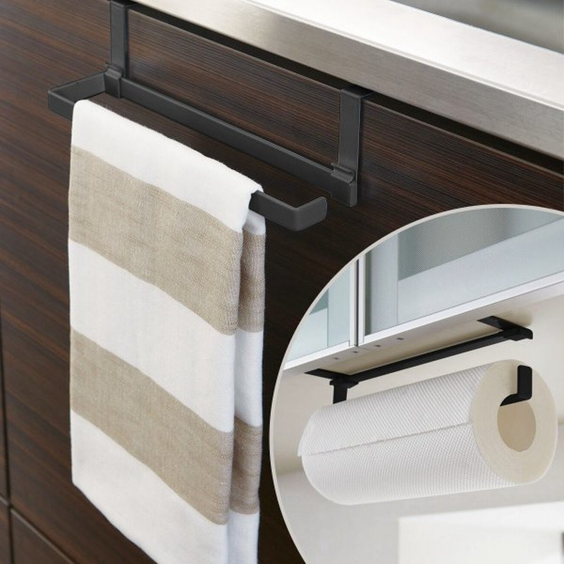 キッチンペーパー タオルハンガー Flat ブラック ニトリ 玄関先迄納品 通販 Lineポイント最大0 5 Get Lineショッピング