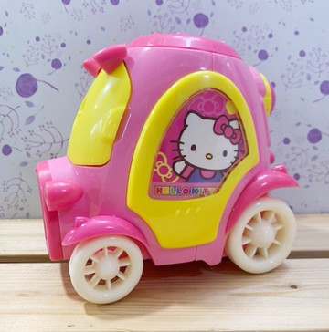 【震撼精品百貨】凱蒂貓_Hello Kitty~日本SANRIO三麗鷗 KITTY 削筆機-車造型#27142