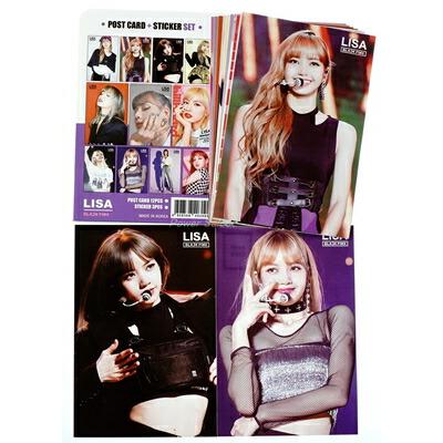 〔公式〕BLACKPINK ジス 韓国FC トレカ ポストカード YG公式 BLACKPINK JISOO ジス トレカ ボイス チェキ