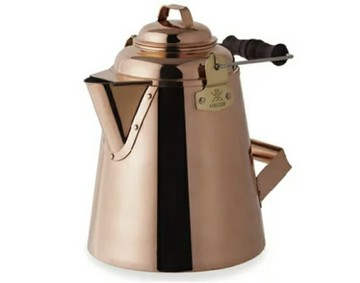 Fireside 28349 日本製 全銅 老奶奶壺 5.2L 大款 露營 茶壺 水壺 銅壺 職人手工製 日本代購