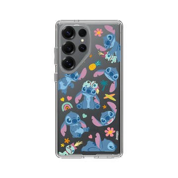 Galaxy S25 Ultra Clear 透明 - 迪士尼-史迪奇 Disney Stitch - 史迪奇 - 雙重可愛