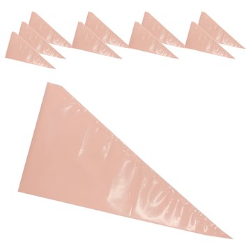 unopan 屋諾 8吋塑膠擠花袋 粉紅色  UN55206 210 x 120mm  10個