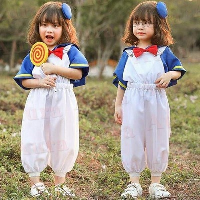 ドナルドダック コスプレ衣装 セーラー服 親子 ハロウィン コスプレ コスチューム サロペット 仮装 変装 子供用 キッズ 女の子 カジュアル ポップ 通販 Lineポイント最大get Lineショッピング