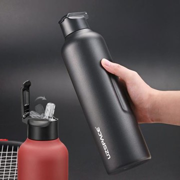 優之大容量保溫杯男便攜騎行車載水壺學生保冷運動戶外不銹鋼水杯