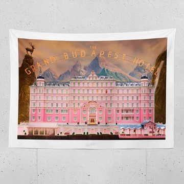 粉色城堡少女心粉色掛布 ins網紅布置出租房臥室背景墻裝飾布掛毯