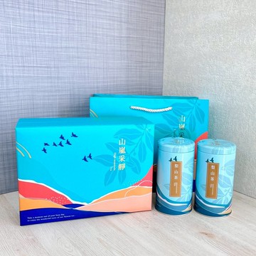 【山嵐采靜半斤禮盒組(附贈提袋)】台灣茶 I 茶葉 I 伴手禮