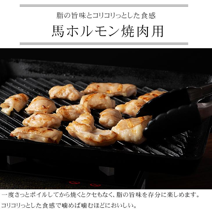 馬肉 ホルモン(大腸) 焼肉用 1kg 20人前 肉 馬肉 バーベキュー BBQ 加熱用 産地直送 熊本