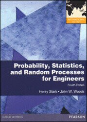 Probability, Statistics, and Random Processes for Engineers (4版) STARK 2012 Pearson
