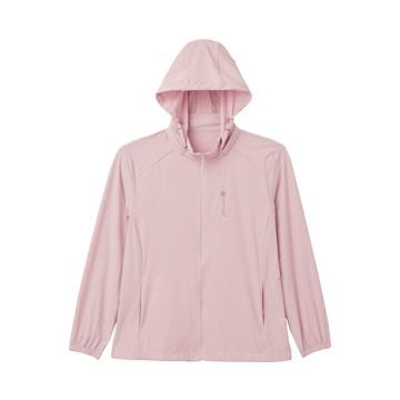 女款涼感抗菌防曬外套-珊瑚粉L