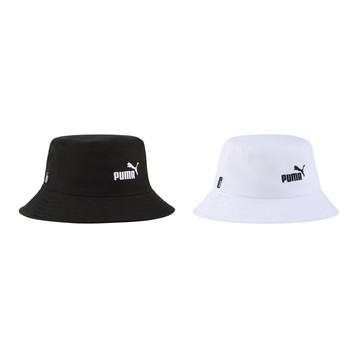 PUMA 漁夫帽 基本系列 NO.1 漁夫帽 男女款 遮陽帽 運動帽 休閒帽 帽子 經典 復古 刺繡 Logo 黑色白色