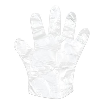 小麥購物 一次性透明手套 Y412 透明 31g  10包  100個