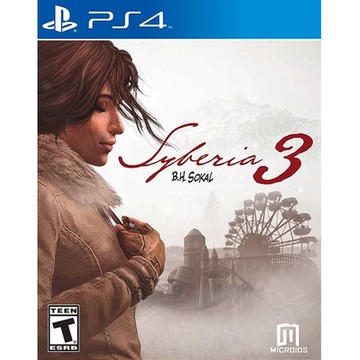 西伯利亞 3 Syberia 3 - PS4 英文美版