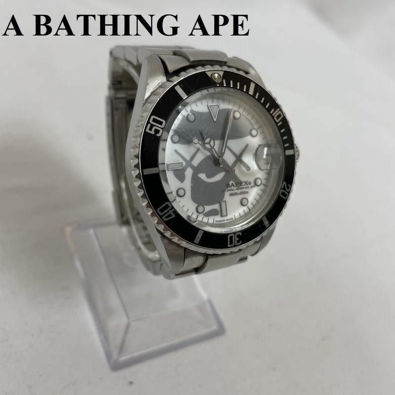 A BATHING APE アベイシングエイプ アナログ（自動巻き） 腕時計 Watch ...