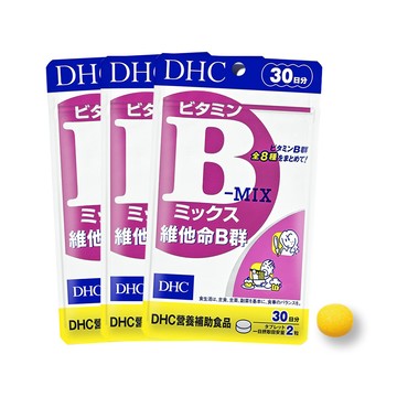 DHC 維他命B群(30日份/60粒) (三入組)