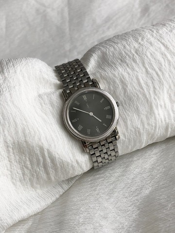 【 日本直送 名牌中古包 】Yves Saint Laurent イヴ・サンローラン 腕錶 銀色 不鏽鋼 4625-E67803 7kg3d6