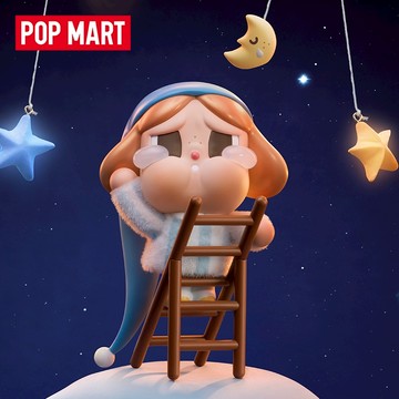 POP MART 泡泡瑪特 CRYBABY 出走的月亮系列手辦 正版收藏玩具