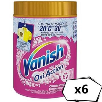 Vanish 碧蓮升級 超強萬用去漬霸--彩色衣物用(500g)*6 箱購
