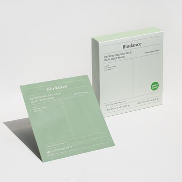 BIODANCE Refreshing Sea Kelp Real Deep Mask Sheet 7ea Set (+Cera-Nol 1ea)