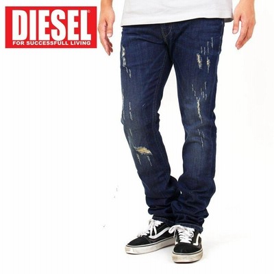 DIESELディーゼルTHAVAR▼スリムスキニーデニム▼27▼W約78cm r400