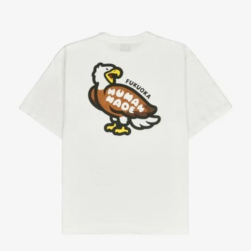 限量現貨 HUMAN MADE Pocket T-Shirt Fukuoka White 福岡老鷹