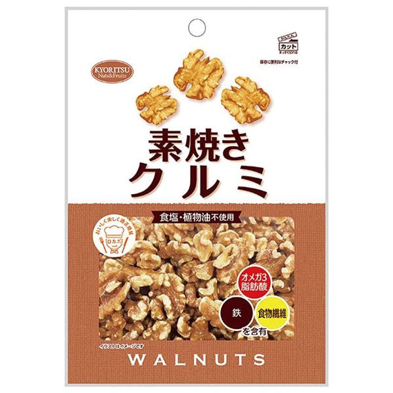 共立食品 素焼きクルミ 徳用 200g×12袋入×(2ケース)