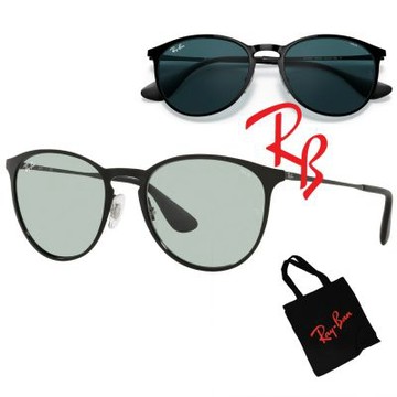 RayBan 雷朋 全日配戴EVOLVE變色太陽眼鏡 RB3539 002/Q5 黑框變色鏡片 公司貨(贈RAY BAN托特包)