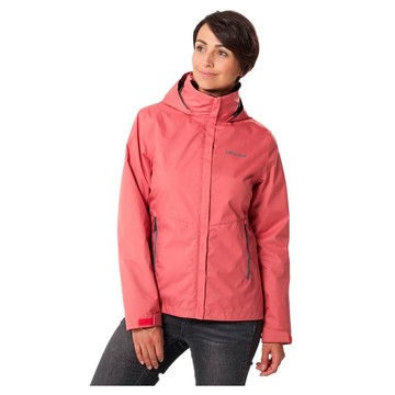 【Lafuma】 ACCESS 二件式防水保暖刷毛外套 玫瑰木/黑灰 防水外套 女 玫瑰粉色-LFV121956100