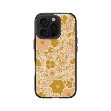 iPhone 16 Pro Clear 酷墨灰 - Flower Press Stuido - 凝白