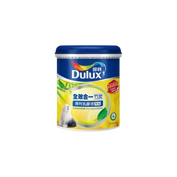 【Dulux_得利】A986 全效合一竹炭乳膠漆（1公升裝）1501白