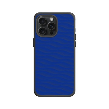 iPhone 15 Pro Max SolidX 黑 - Ocean Collection: Let's Sea 海洋系列：一路向海 - 海波交響（月光海）