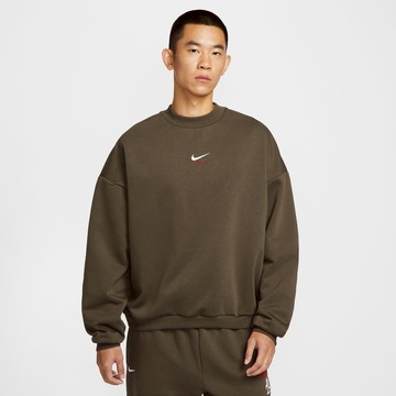 【NIKE】AS M NK TF SI CNY BRSH CREW 咖啡 大學T 男款 長袖 IQ3819-212