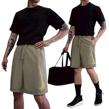 Nike AS M NK DF Form 9IN UL Short S 男款 綠色 訓練 短褲 HJ4046-320