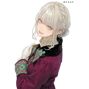【9 月新作】07-143-0290 人物貼紙 幻想復古浪漫喫茶
