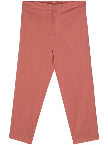 Costumein - mid-rise cotton chino trousers - men - Cotton - 54 - Pink