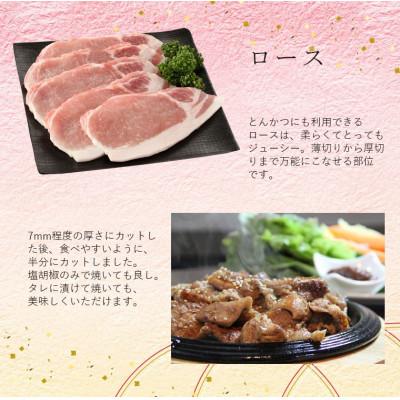 ふるさと納税 芸西村 国産豚ロース焼肉用2kg