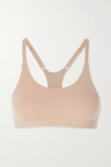 Skims - Fits Everybody Scoop Racerback Bralette - Clay - Brown - 2XL