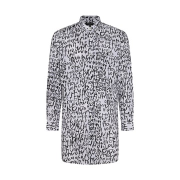 Comme Des Garcons Homme Plus - White And Black Shirt