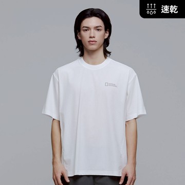 男女同款 AIRDOT 涼感 短袖上衣 - 白色