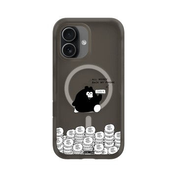 iPhone 17 AirX 本質黑 - 奧樂雞 Ology - All Money Back My Phone