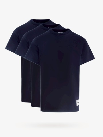 Organic cotton t-shirt set with logo label - JIL SANDER - gender_Man