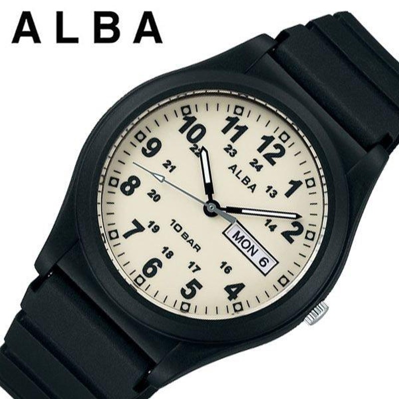 セイコー 腕時計 SEIKO 時計アルバ ALBA メンズ 腕時計 ベージュ