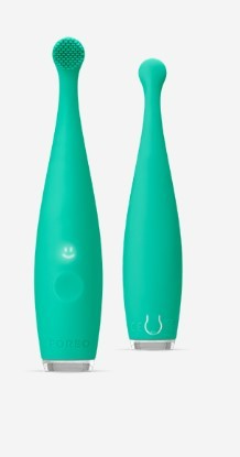 Foreo 斐珞尔 逸萨萌牙宝贝硅胶声波儿童电动牙刷 绿色(0-4岁)