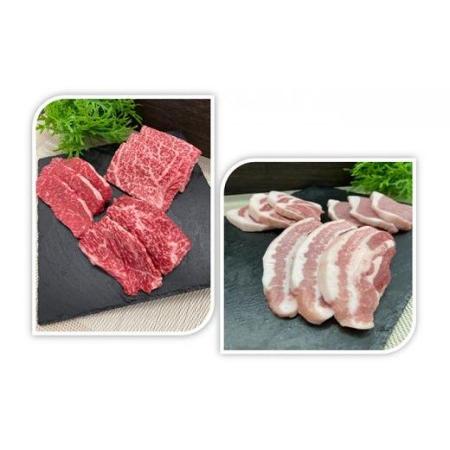 ふるさと納税 伊賀牛＆伊賀産豚 焼肉セット 約1.2kg 三重県伊賀市