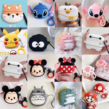適用SOAIY索愛SL6無線藍牙耳機保護套sl6卡通可愛硅膠防摔個性情侶軟殼男女潮