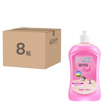 STAR CANDY 多功效地板清潔劑 櫻花 4瓶  500ml  2組