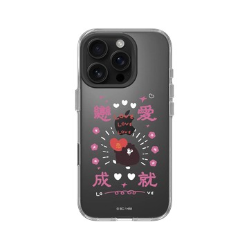 iPhone 16 Pro Clear Case（相機按鈕） 透明 - 奧樂雞 Ology - 戀愛成就